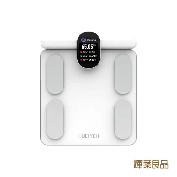 體脂計推薦-【輝葉良品】八電極智能體脂計 HYG-P100