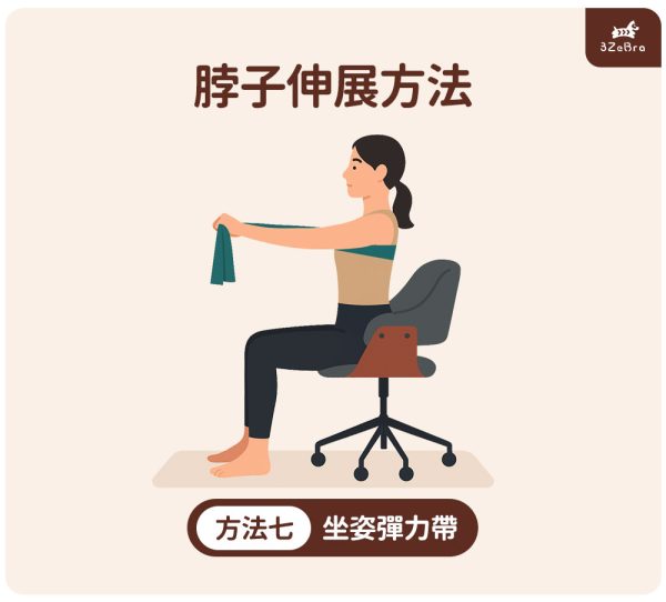 脖子伸展運動-方法7