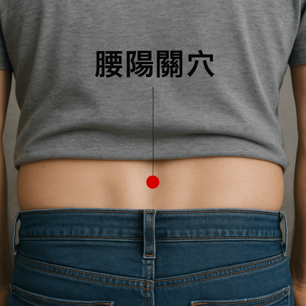 腰陽關穴位置