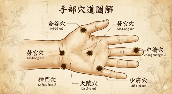 手的穴道圖解