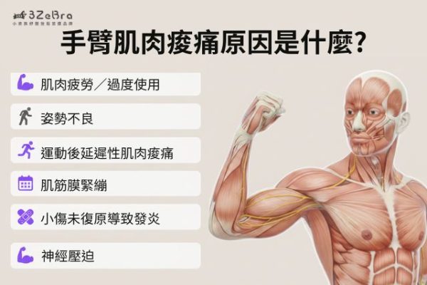手臂肌肉痠痛原因