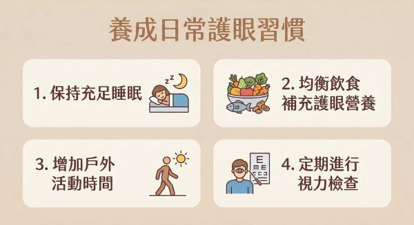 眼睛休息的日常習慣
