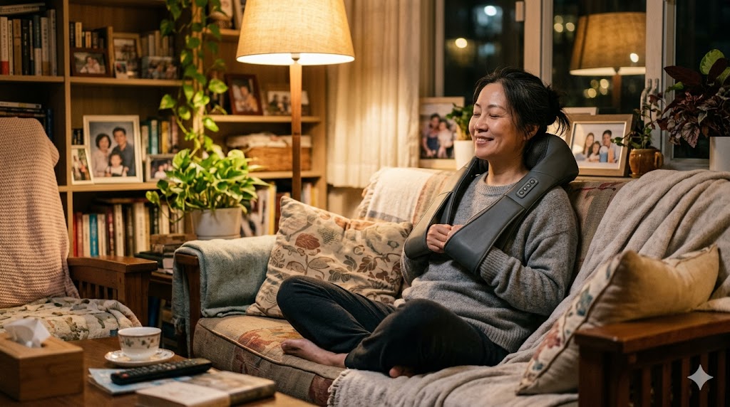 母親節禮物推薦：3ZeBra肩頸按摩器，舒緩媽媽長期肩頸痠痛